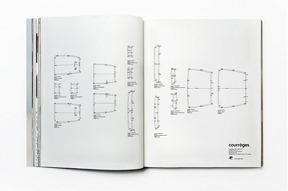 用时装纸样取代模特 Courrèges的新广告可能是近年来最令人意外的作品(图1)