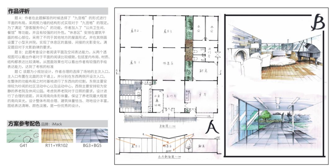 华南理工大学2019年建筑快题公开课：精准解析与备考策略(图9)