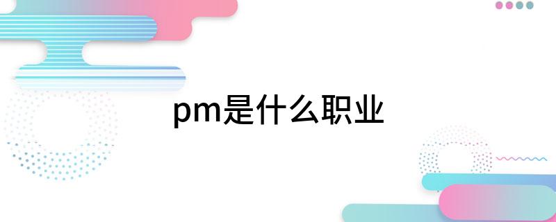 PM是什么职业？深入解析项目经理的职责与